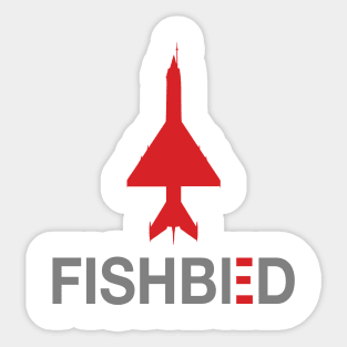 Mig-21 Fishbed Sticker